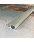 Led профіль алюмінієвий для плитки та гіпсокартону "Pina colada" LED 35*15 срібло 3,0 м фото №7