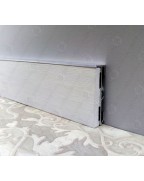 Плінтус 60 мм скритого монтажу Best Deal 2/60 Без покриття 2,5 м. Алюмінієвий  фото №5